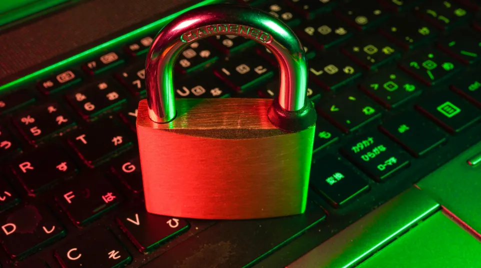 a close up of a computer keyboard